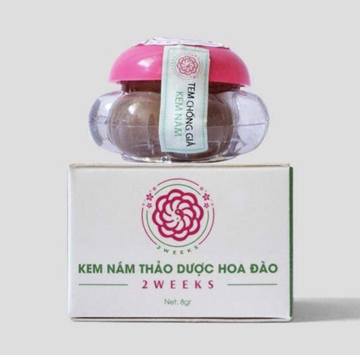 Kem NÁM THẢO DƯỢC HOA ĐÀO 2 WEEKS  - KEM MỤN - SERUM - SỮA RỬA MẶT HOA ĐÀO