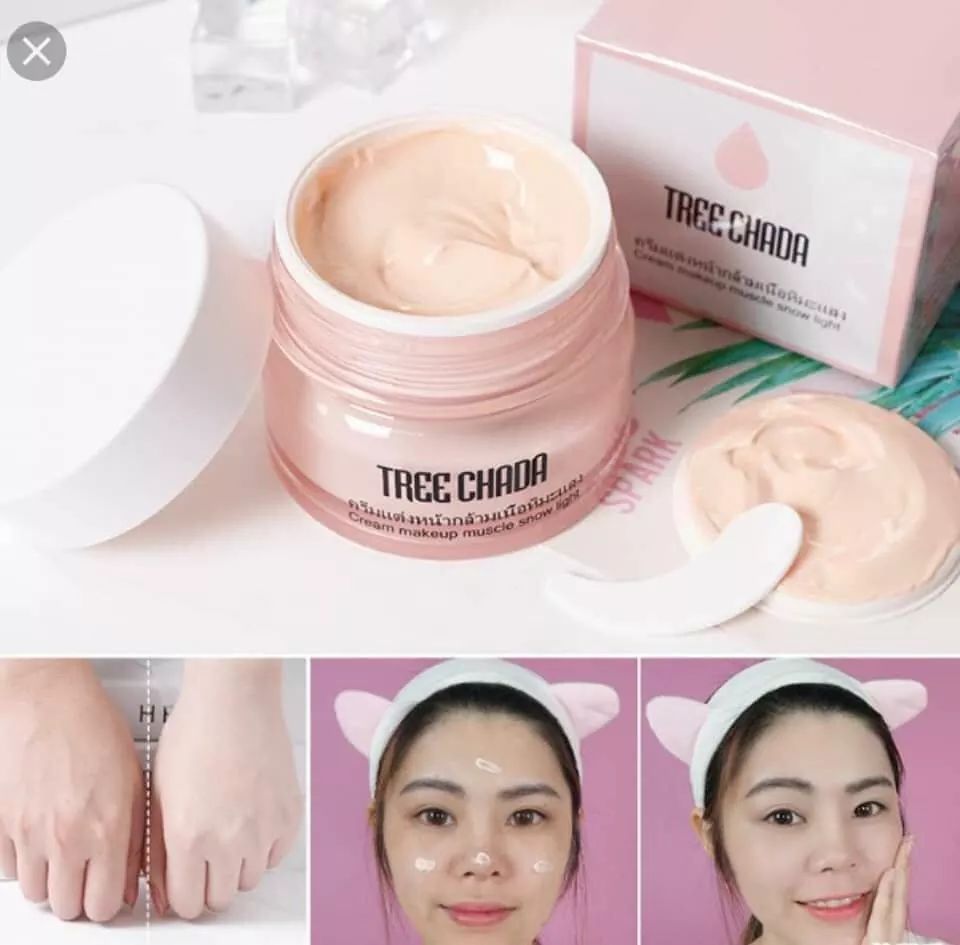 KEM Nền TREE CHADA MAKEUP THÁI LAN Che Khuyết Điểm