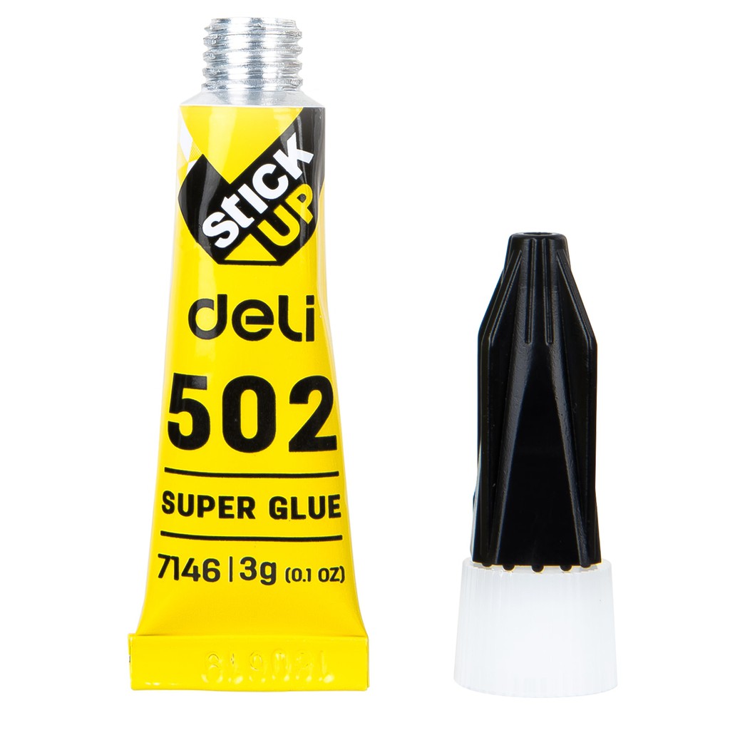 Keo nước 502 Deli - 8 lọ/hộp - E7146