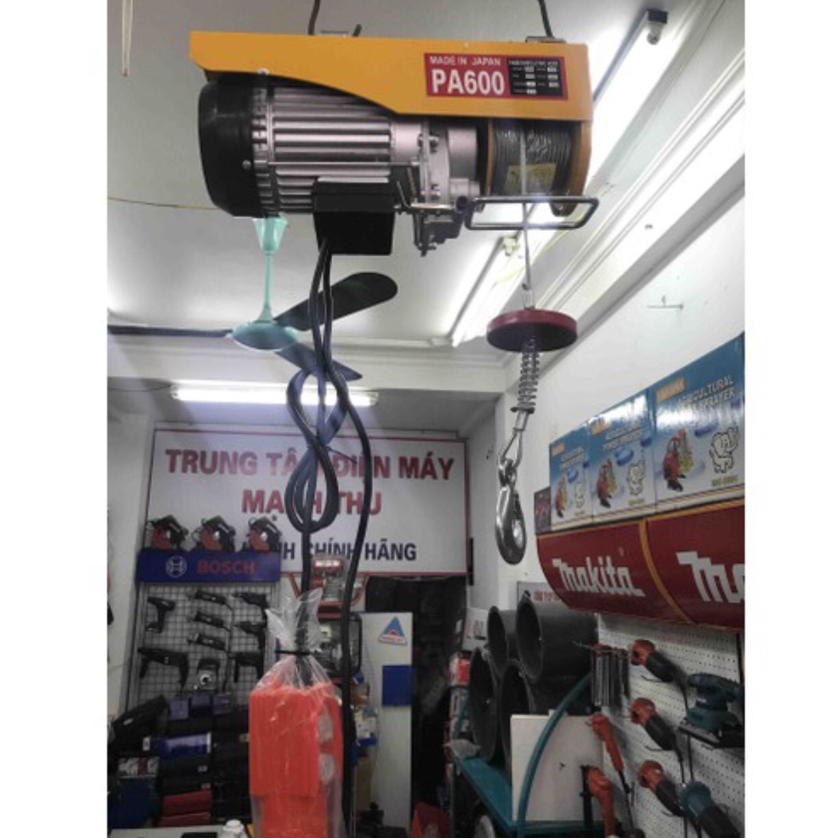 Máy tời treo PA600