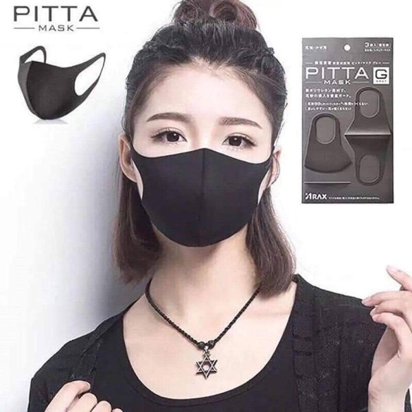 Bảng giá [Combo 3 cái] Khẩu Trang Pitta Mask xuất xứ Nhật Bản