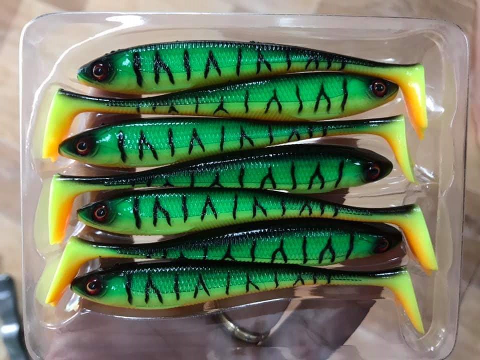 Mồi mềm NFF Xanh tiger chính hãng
