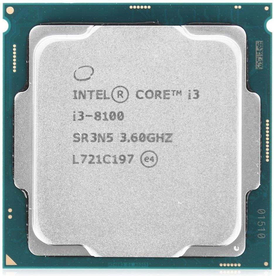 CPU Core I3 8100 sk 1151 V2
