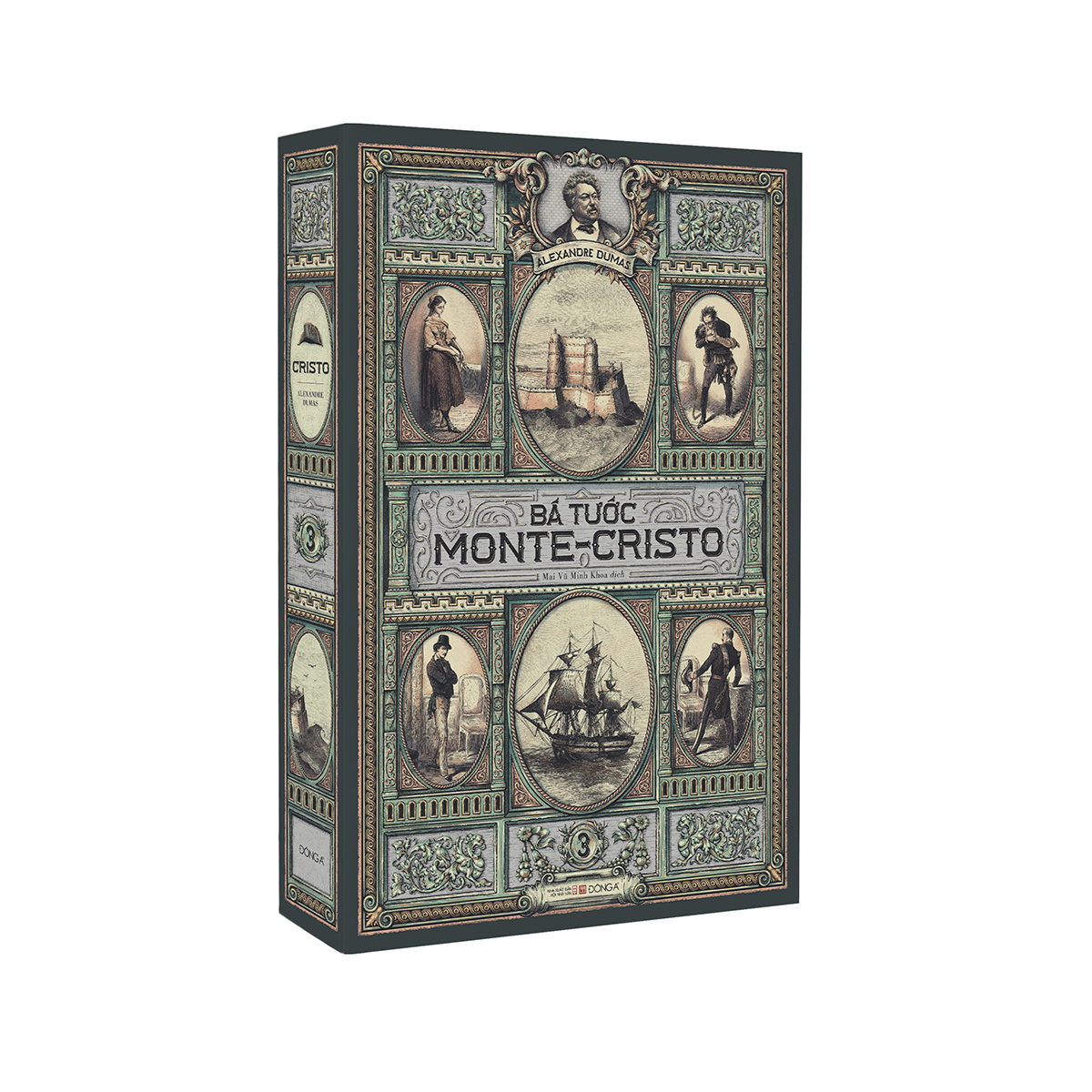 Fahasa - Bá Tước Monte-Cristo (Trọn Bộ 3 Tập)