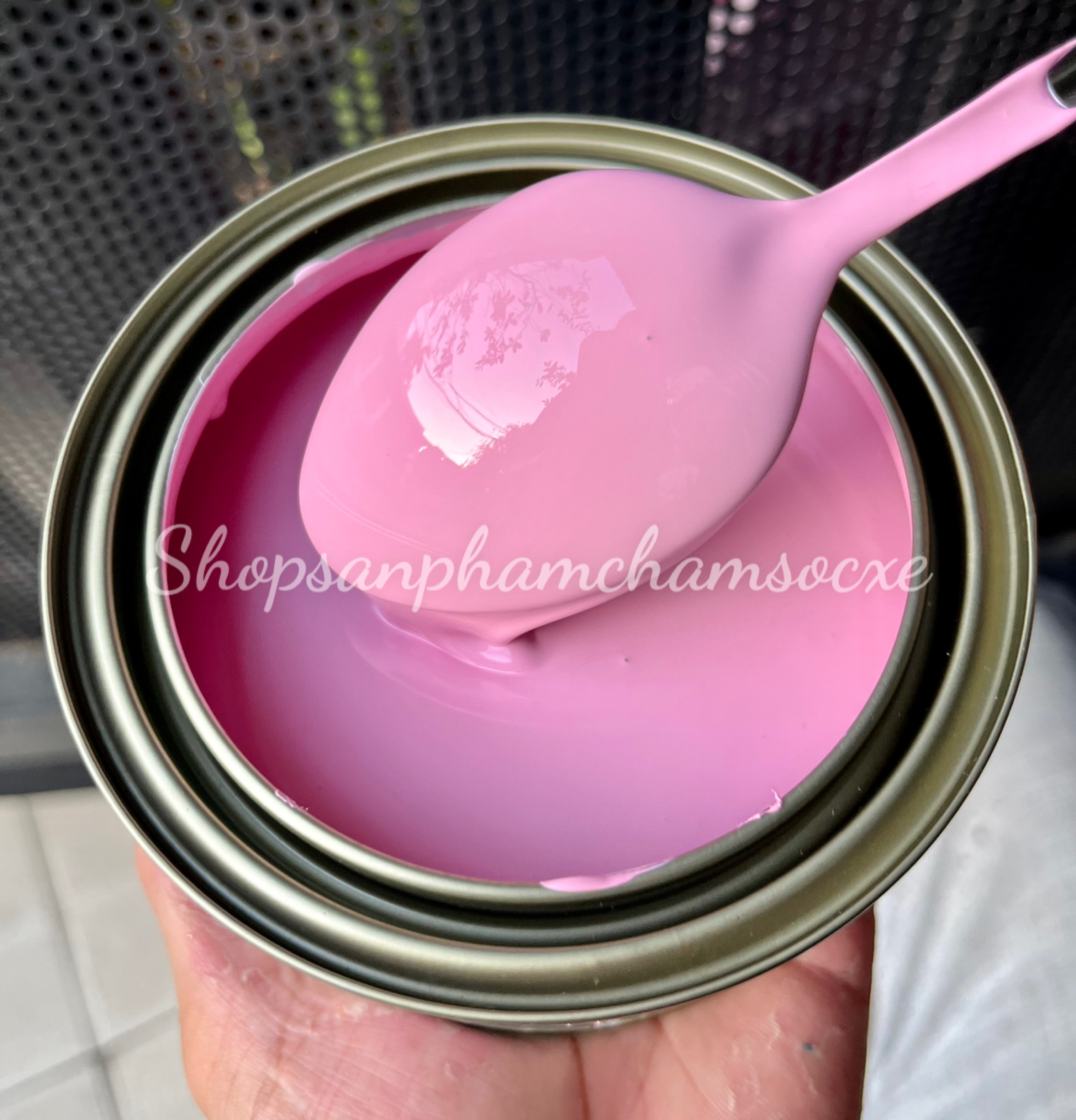 Màu hồng - Sơn solid 1k ô tô, xe máy