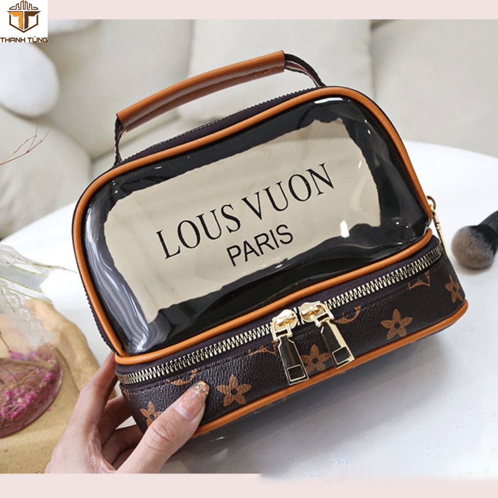 Túi đựng mỹ phẩm đồ dùng đa năng lous-vuon travel mới 2022