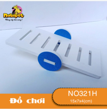 Bập bênh Cúc Áo Đồ choi dành cho Hamster, Sóc cảnh