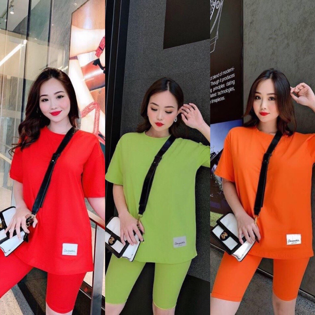 SET BỘ COTTON NGỐ 6 MÀU HOT - TD19