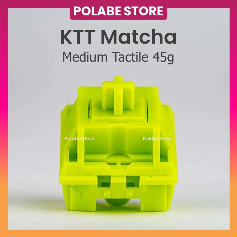 KTT Matcha Tactile Switch Medium Tactile Công Tắc Bàn Phím Cơ KTT Waverider KTT Mallo - Polabe Store