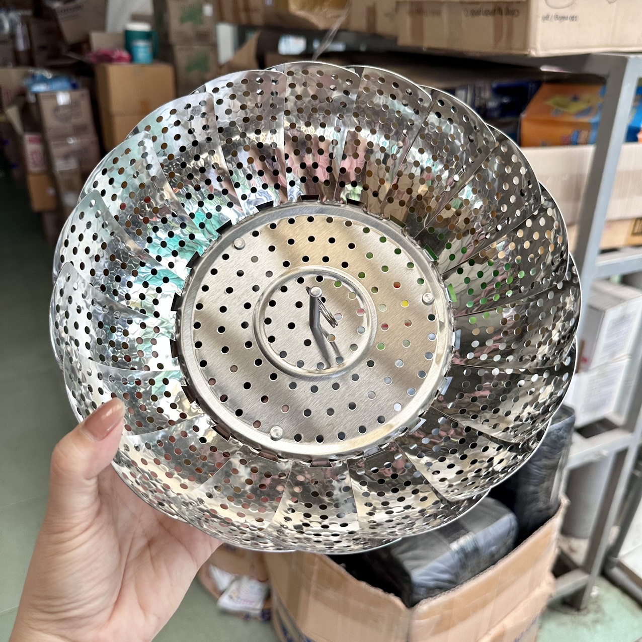 Vỉ hấp xoè inox ( Loại 1)
