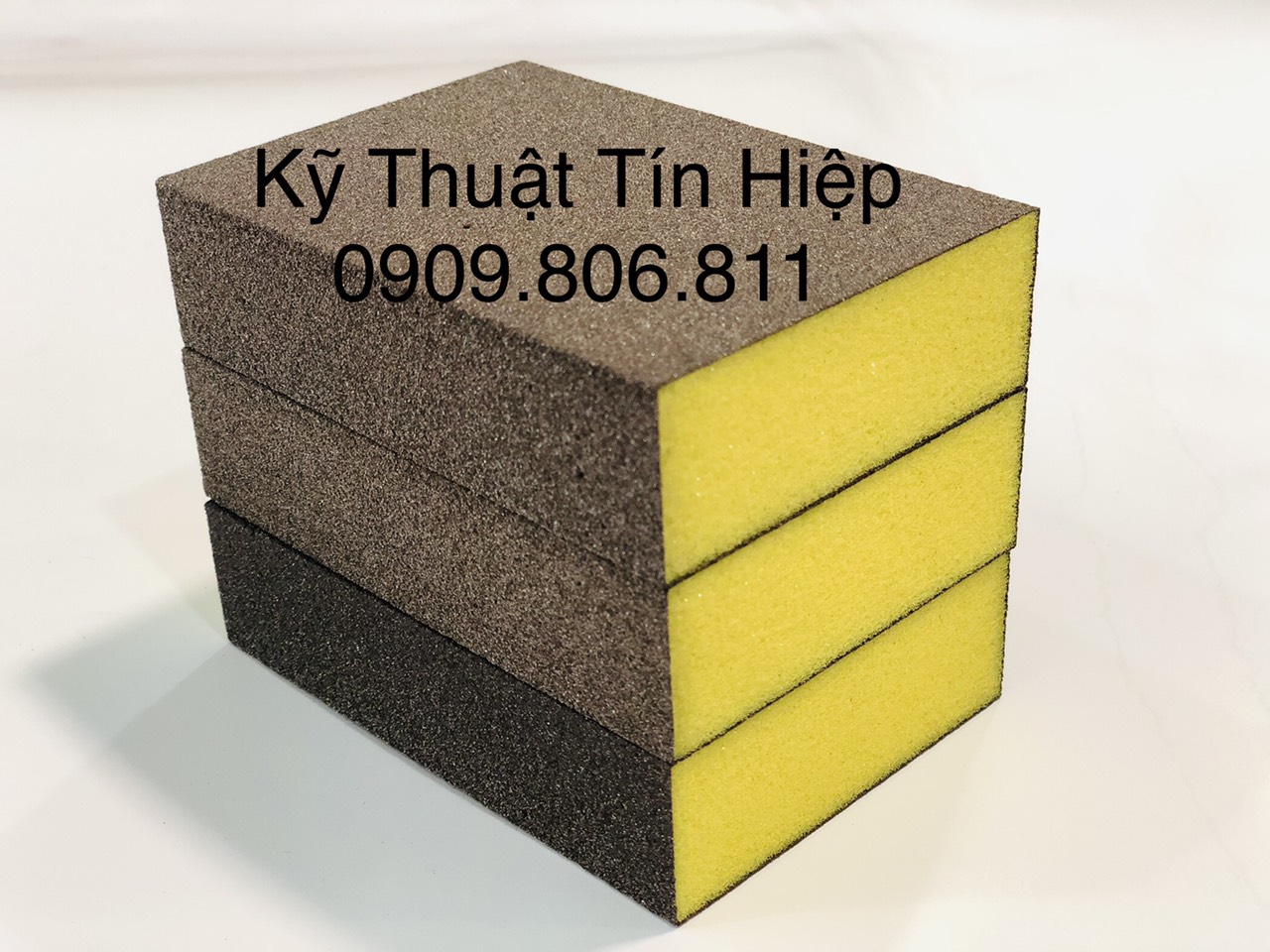 Combo 20 miếng nhám xốp chà nhám 4 mặt Sia 7998