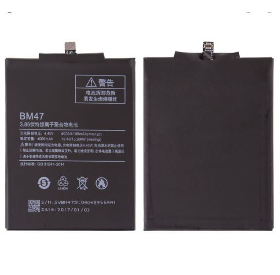 Pin xiaomi bm47 / xiaomi redmi 3 / xiaomi redmi 3s / 4100mah
