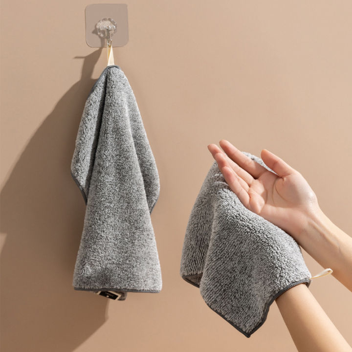 Khăn lau bếp sợi than tre 25x25cm
