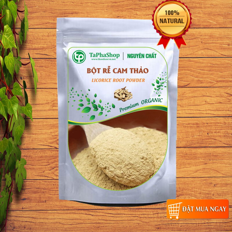 Bột rễ cam thảo nguyên chất 200g
