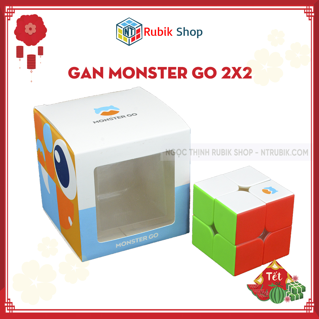 Siêu hót Gan Monster Go Rubik 2x2x2 GAN monster go Stickerless