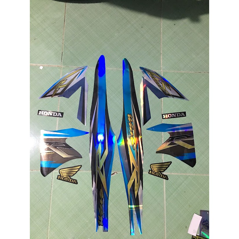 Tem wave alpha r xanh đen crom 2006 - 2021