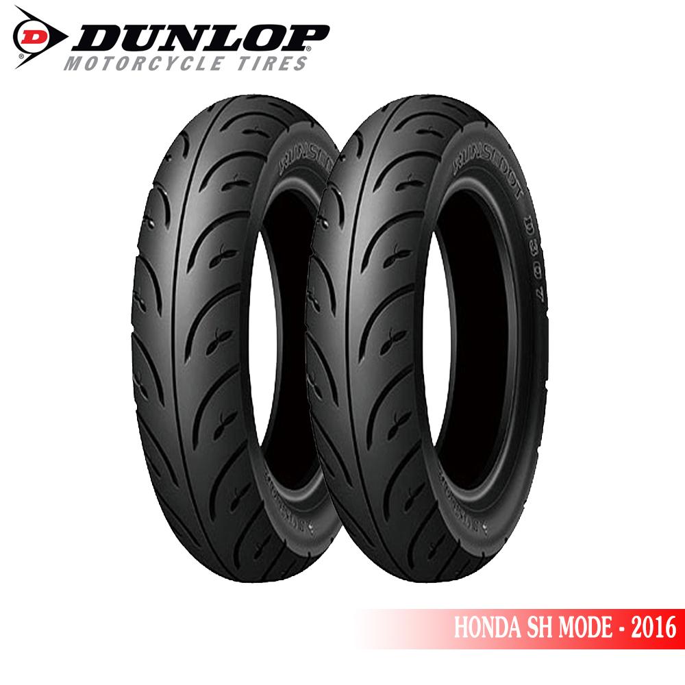 Honda SH Mode tires full set front rear Dunlop 80/90-16 & 100/90-14 D307 tubeless