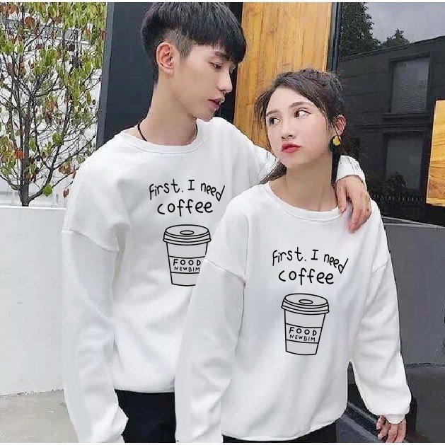 [HCM]Áo Đôi Cặp Thu Đông Nhịp Tim đủ size chất đẹp[ GIÁ ĐĂNG 1 ÁO]