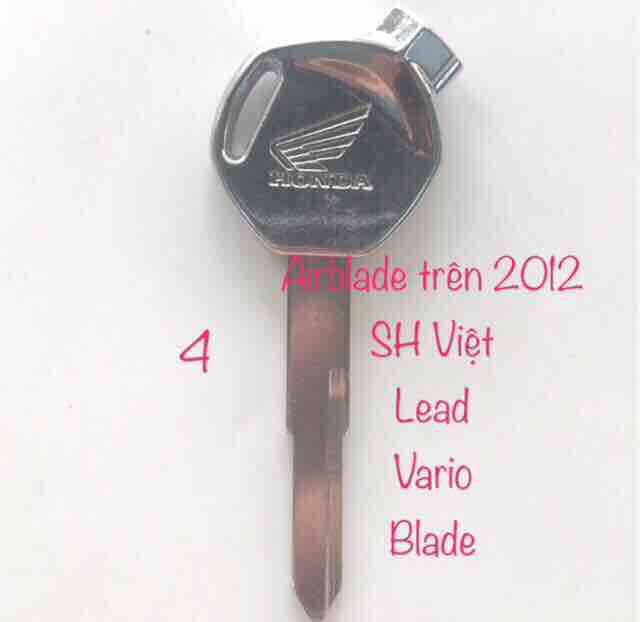 Phôi chìa khoá hợp kim INOX dòng xe HONDA