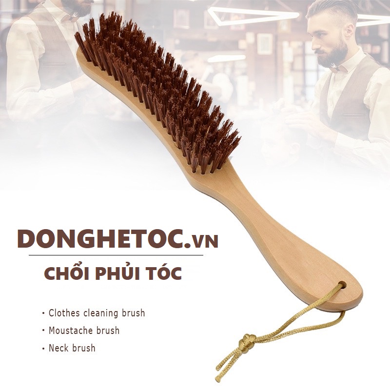 Chổi phủi tóc cho thợ