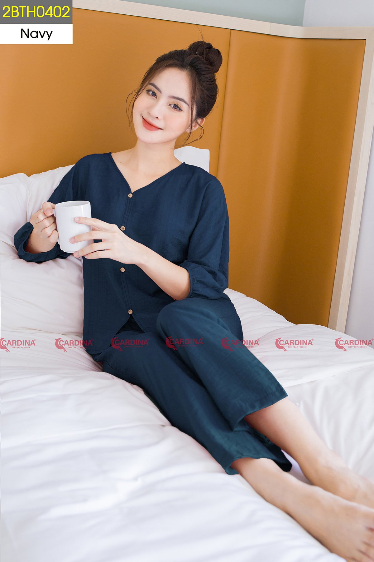 mã 2BTH04 - Bộ thô trơn cổ tim Cardina