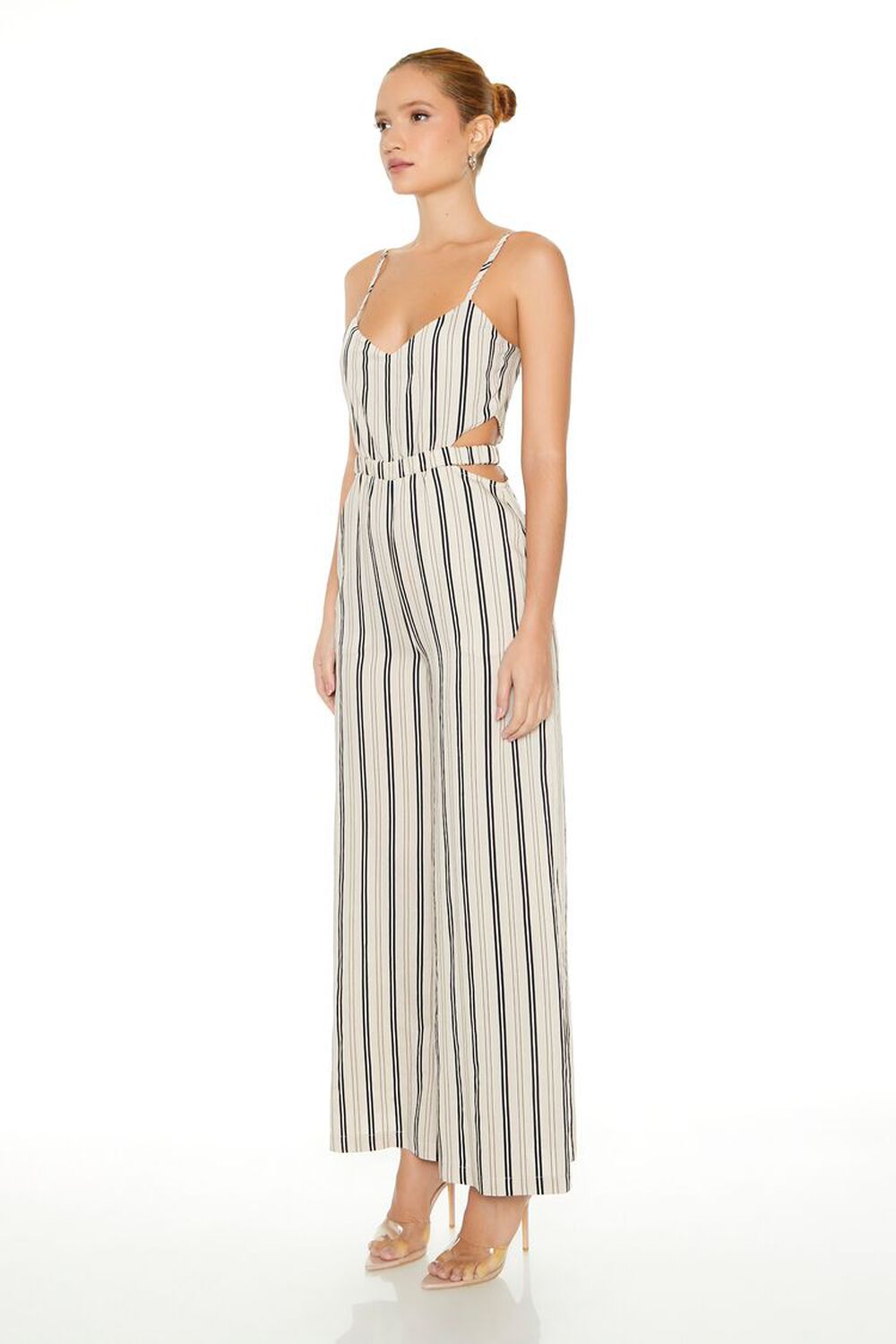 Jumpsuit Ống Rộng Cutout