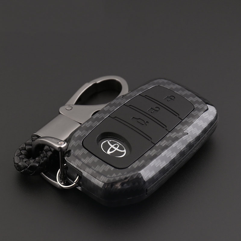 Ốp chìa khóa Carbon Toyota Fortuner, Camry