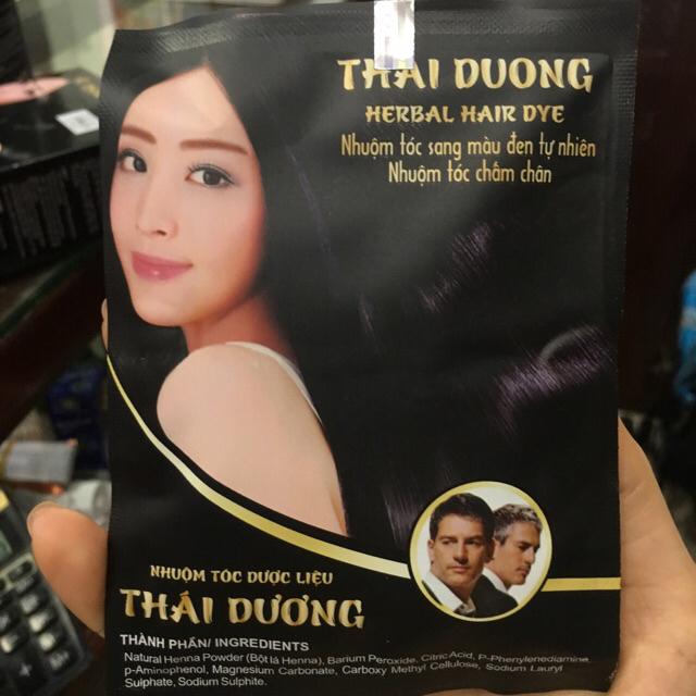 Nhuộm tóc dược liệu Thái dương