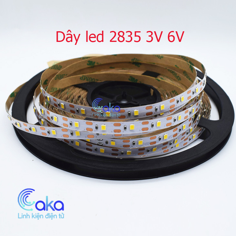 LED Dây DÁN 6V VÀNG ẤM