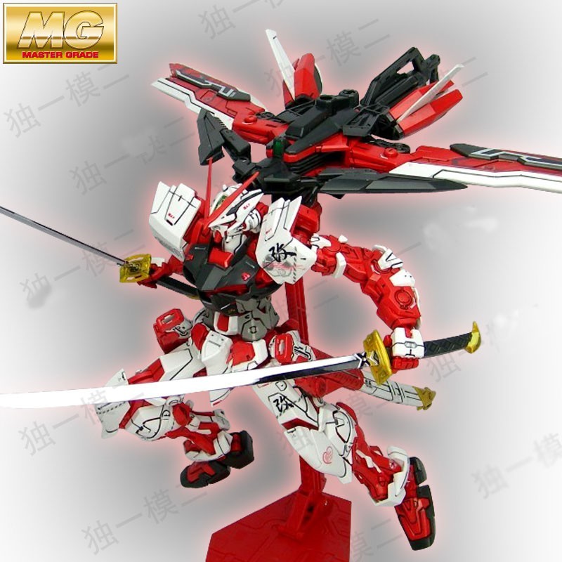 Mô Hình lắp ráp MG GD Astray Red Frame Kai 6601 ( Combo Tặng Base )