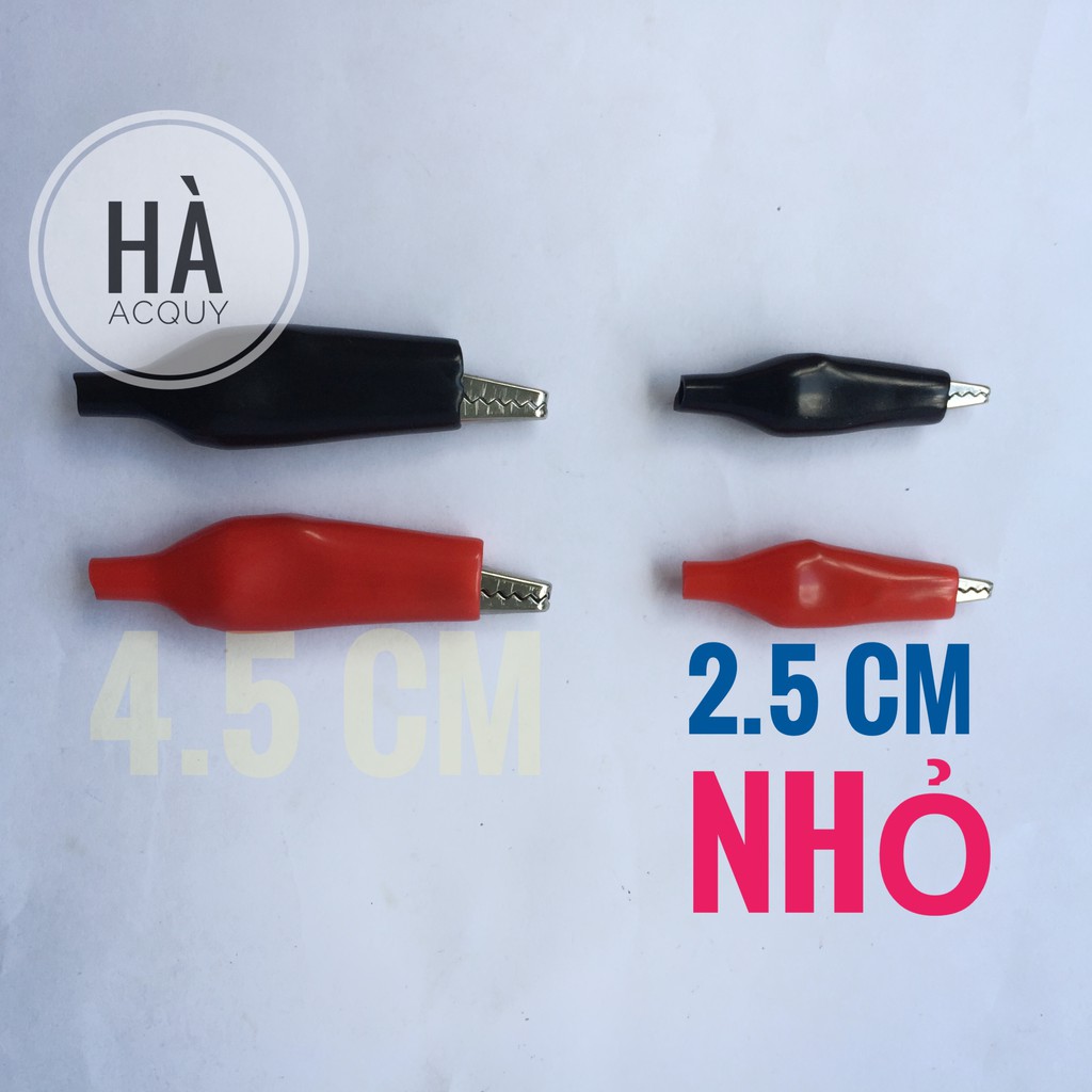 10 cặp kẹp cá sấu nhỏ - 2.5 cm