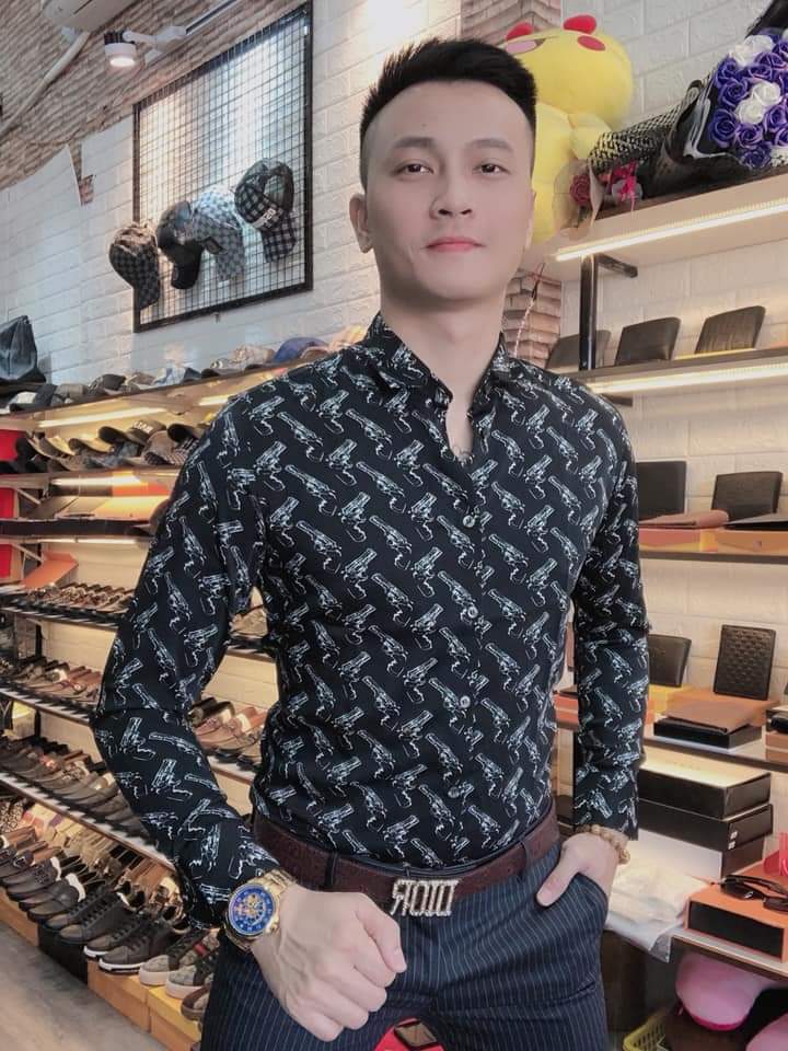 [HCM]Áo Sơ Mi Nam Họa Tiêt Sang Chảnh Tạo Phong Cách Trẻ Trung Lịch Lãm .XTM