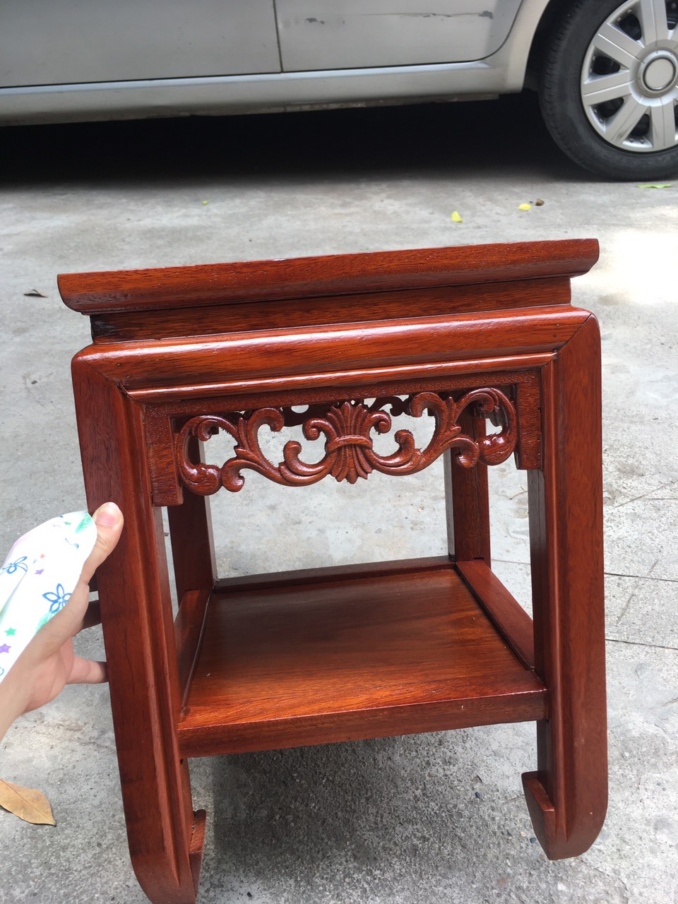 Đôn kê tượng Đôn để đồ gỗ hương cao cấp