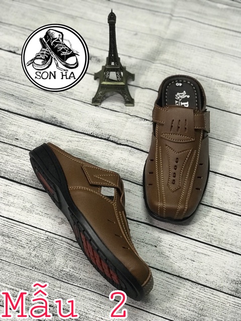 Giầy sapo nam SƠN HÀ