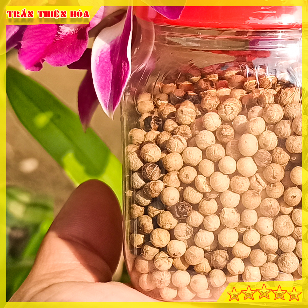 HỦ [100gr] Tiêu Sọ Nguyên Hạt Phú Quốc Thơm Ngon