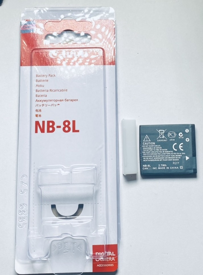 Pin thay thế pin máy ảnh cho pin NB-8L