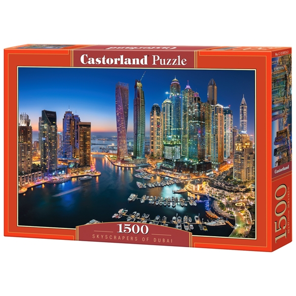Xếp hình puzzle các tòa tháp chọc trời ở Dubai 1500 mảnh CASTORLAND C