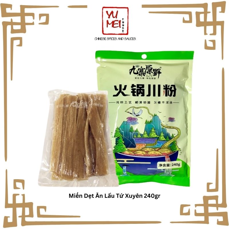 Miến Dẹt Ăn Lẩu Tứ Xuyên 240gr