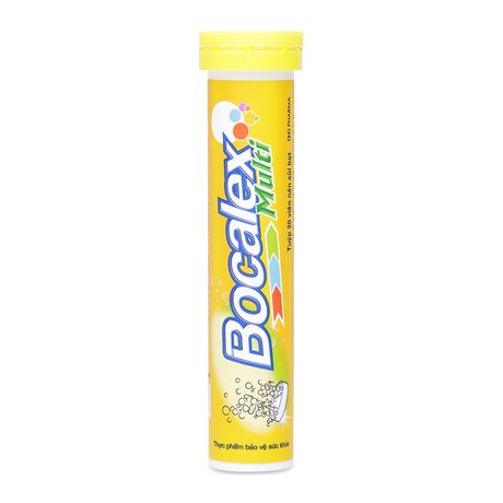 [HCM] Viên sủi bổ sung vitamin Bocalex Multi (Tuýp 20 viên sủi)