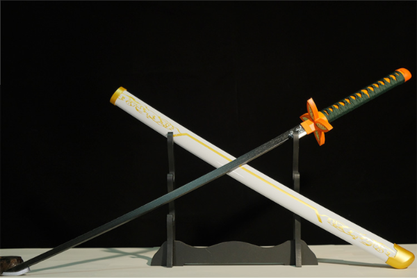 Mô hình Kiếm Gỗ Trùng Trụ Shinobu 1m ( lưỡi kiếm bằng gỗ ) - kiếm nhật katana / kiếm Kimetsu No Yaiba 1m gỗ / Kiếm Thanh Gươm Diệt Quỷ, demon slayer katana