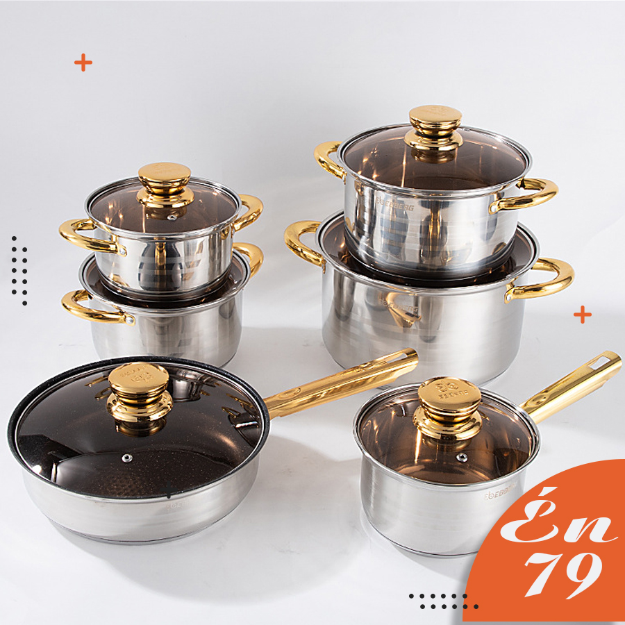 Bộ nồi đức 6 món - Én 79