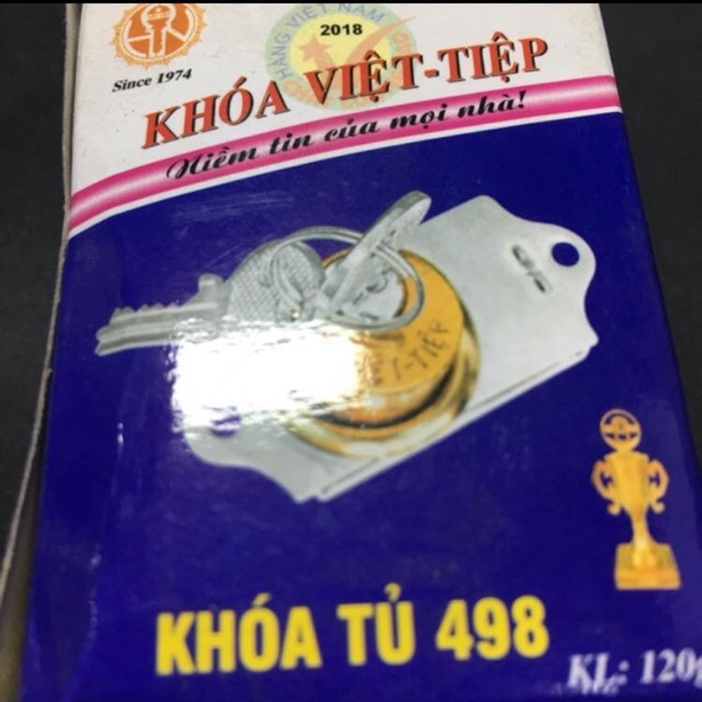 Khoá tủ việt tiệp to 498