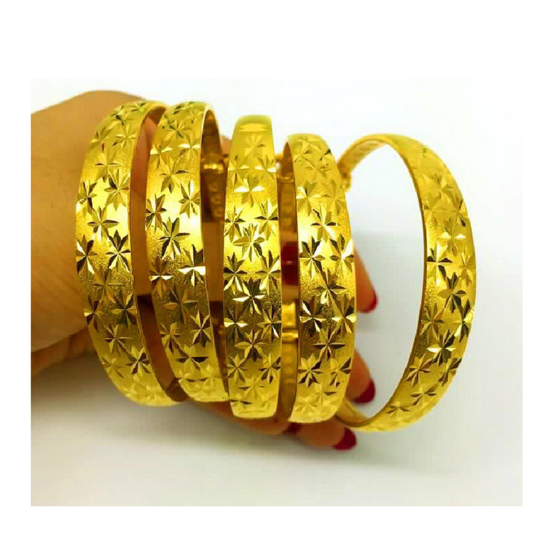 Lắc tay nữ Mạ vàng 18k
