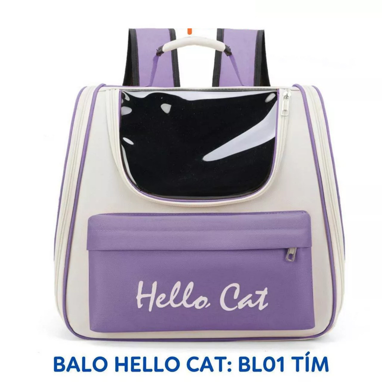 Balo cho mèo chó thú cưng size lớn Hello Cat Lapeta