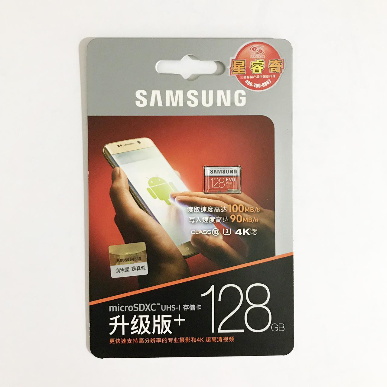 Thẻ nhớ micro SD samsung Evo plus 128GB 100MB/s 4k video (new version) - EV 128