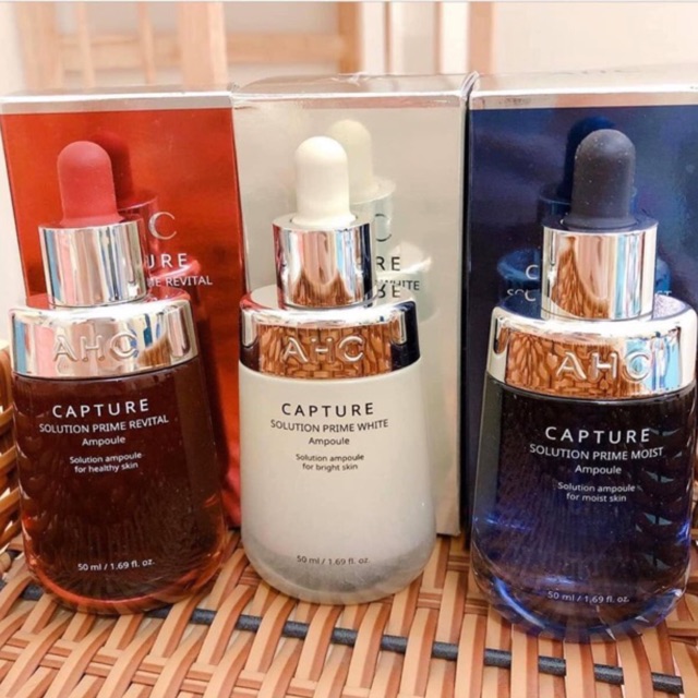 [HCM]Tinh Chất Serum Dưỡng Da CAPTURE AHC (mẫu mới 2020) - MÀU XANH