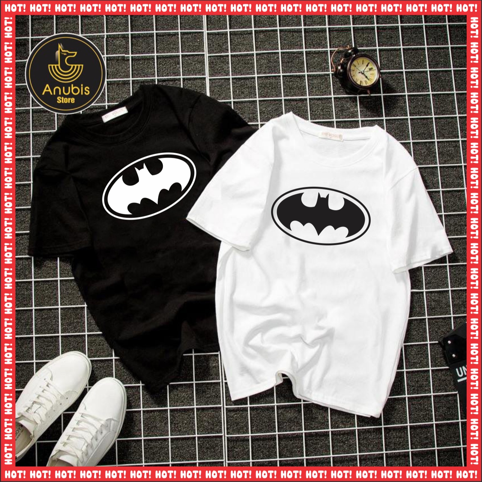 [HCM]ÁO THUN UNISEX SIÊU ANH HÙNG TRẮNG VÀ ĐEN CỰC CHẤT [7 MẪU]