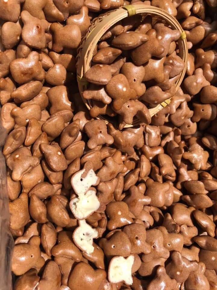 100g bánh gấu socola nhân kem - đồ ăn vặt - bách hóa online uy tín