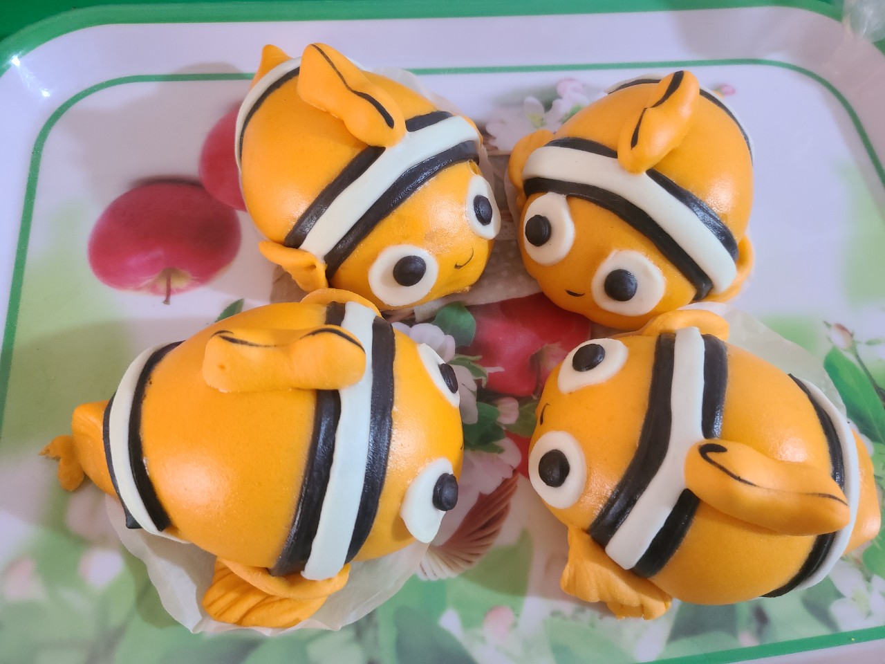 Bánh bao tạo hình các loại - 80gam