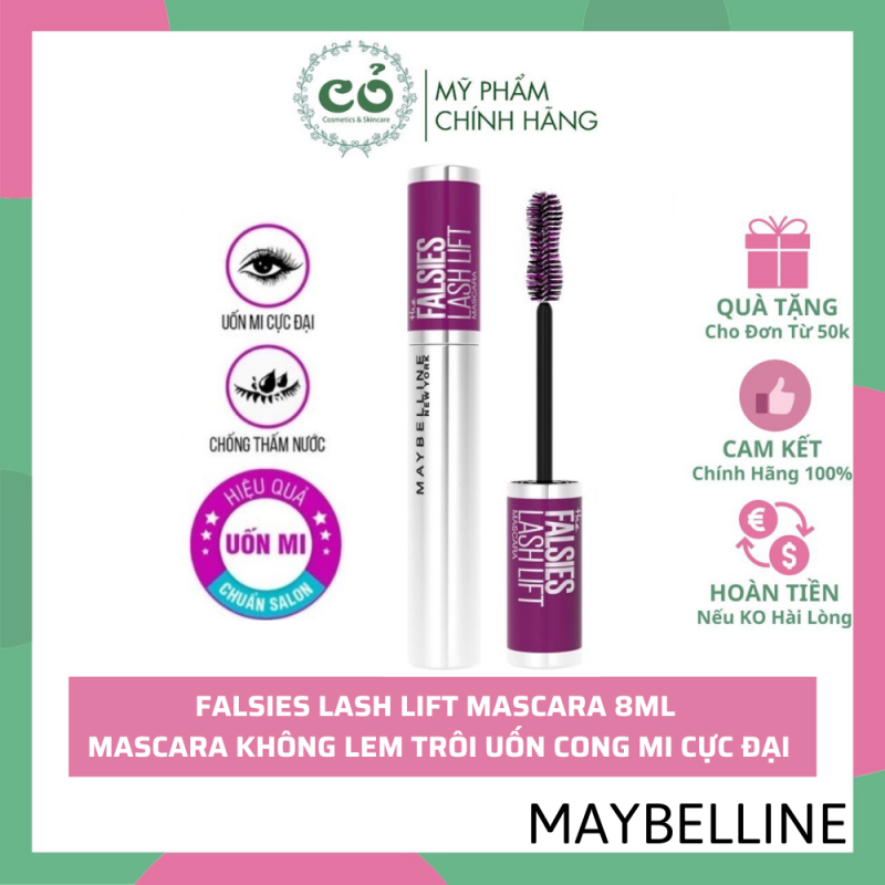 Mascara làm dày và dài mi Maybelline Falsies cam kết sản phẩm đúng mô tả chất lượng đảm bảo an toàn cho người sử dụng giá rẻ